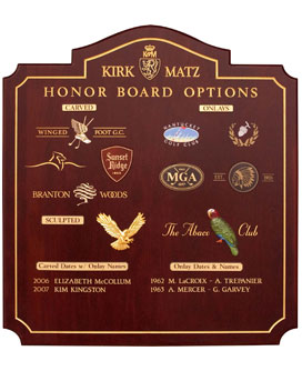 PLAQUES & WALL BOARDS